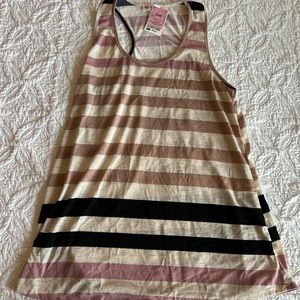 Racer back maternity tank